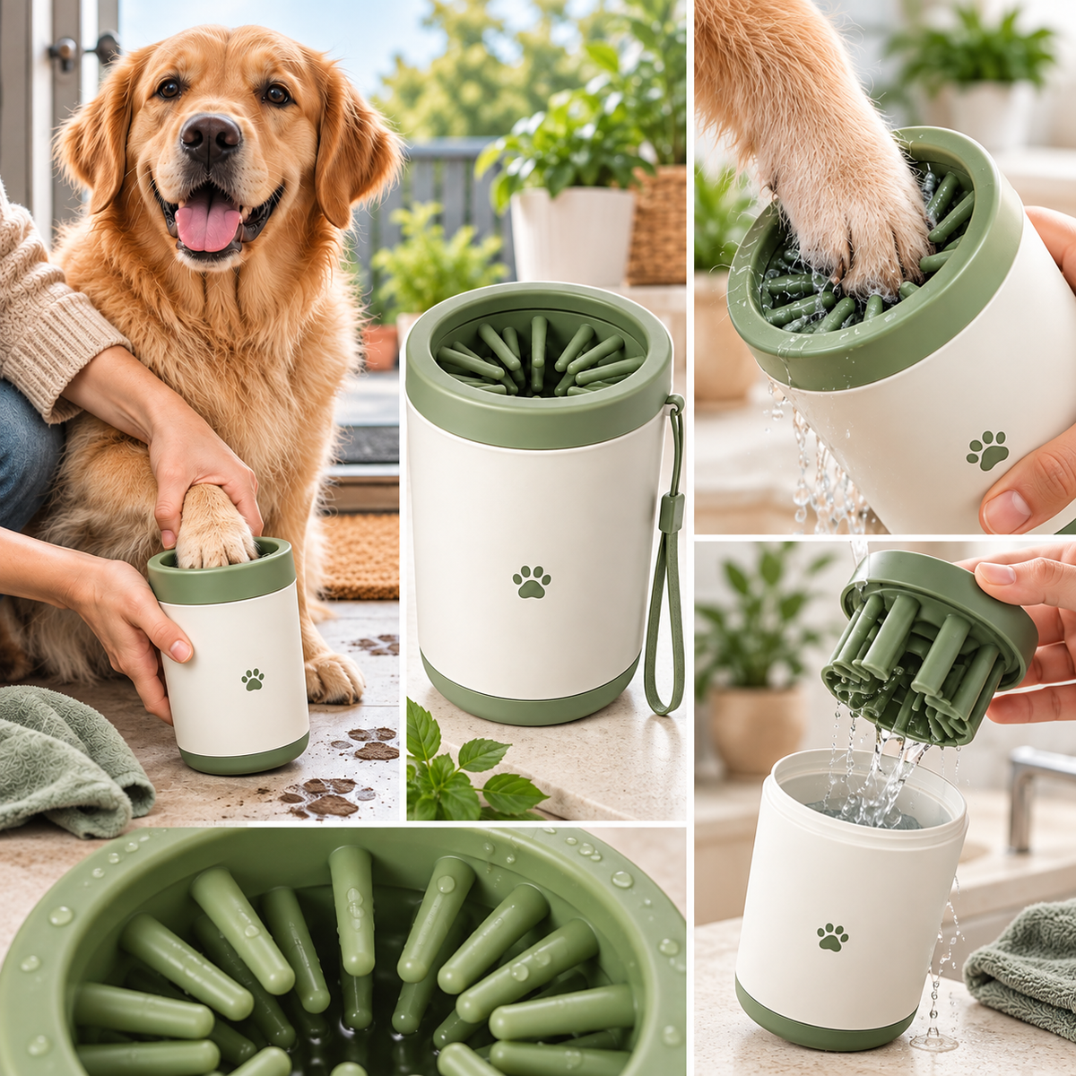 PawFresh Soft Silicone Paw Cleaner