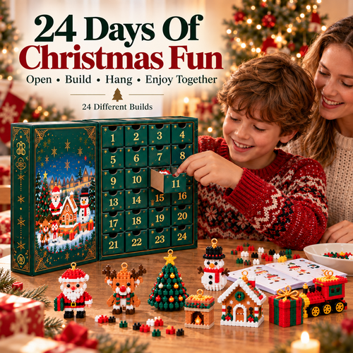 🎅🔥LAST DAY 50% OFF ✨ Christmas Countdown Brick Building Advent Calendar For Families SVOZK®
