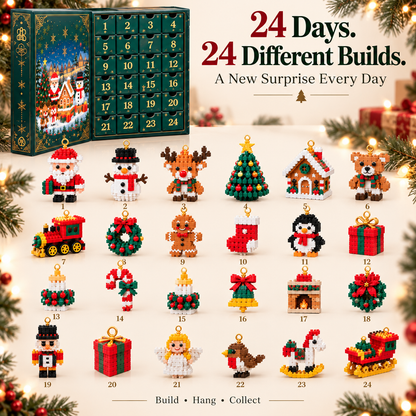 🎅🔥LAST DAY 50% OFF ✨ Christmas Countdown Brick Building Advent Calendar For Families SVOZK®