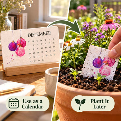 🌱IEY® 2027 Plantable Calendar – Use It. Plant It. Watch It Grow.☀