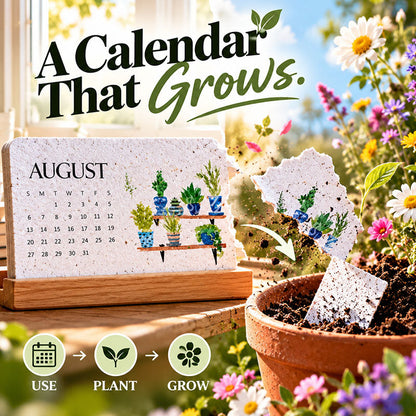 🌱IEY® 2027 Plantable Calendar – Use It. Plant It. Watch It Grow.☀