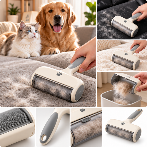 Reusable Pet Hair Roller