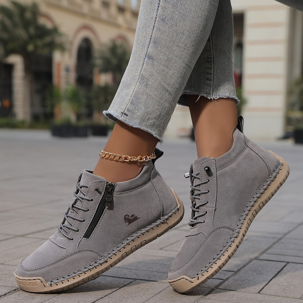 🔥Last day for 70% off 🔥Urban Comfortable Orthopedic Zipper Sneakers KIFIWUI®