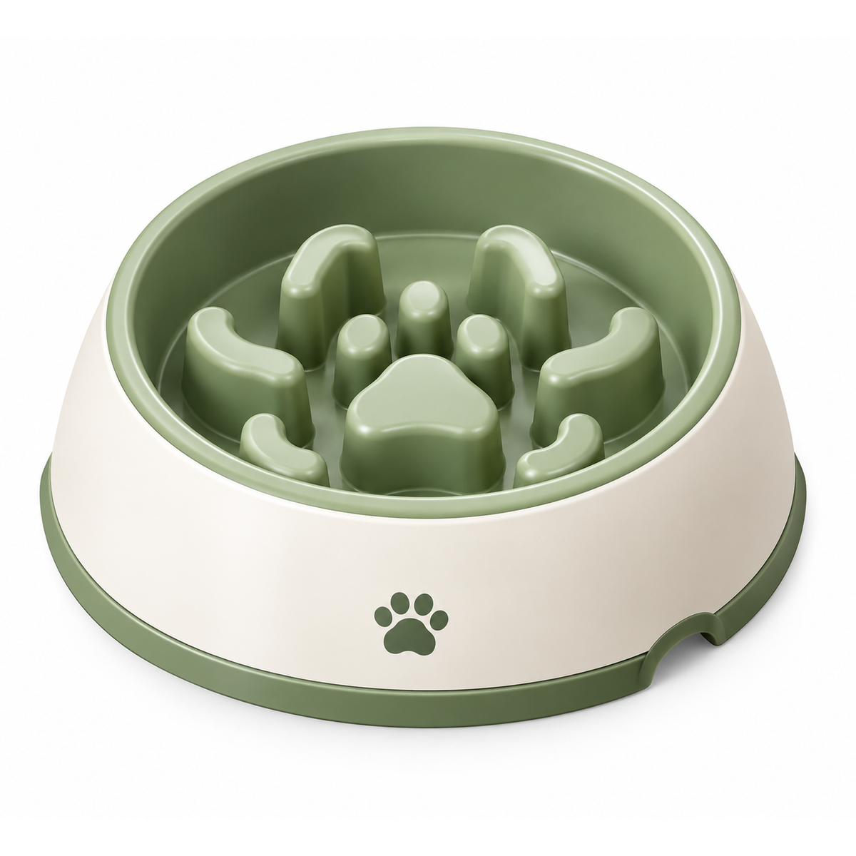 Slow-feeder pet bowl