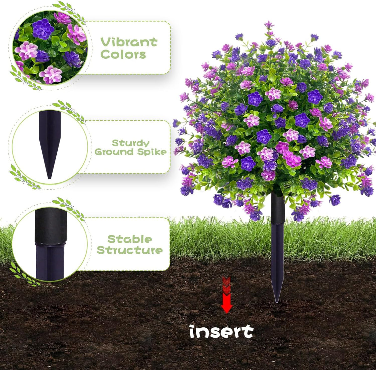 🔥Artificial potted trees with ground stake SVOZK®