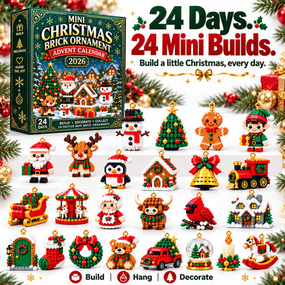 🎅🔥LAST DAY 50% OFF ✨ Christmas Countdown Brick Building Advent Calendar For Families SVOZK®